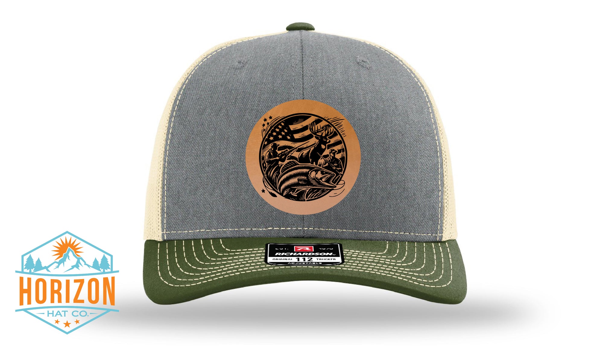 Hunting & Fishing Patch Hat - Richardson 112