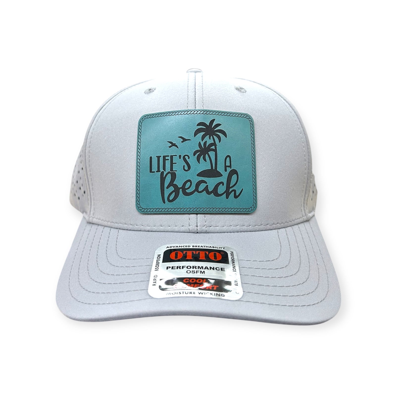 Life's A Beach Patch Hat - Otto Performance Hat