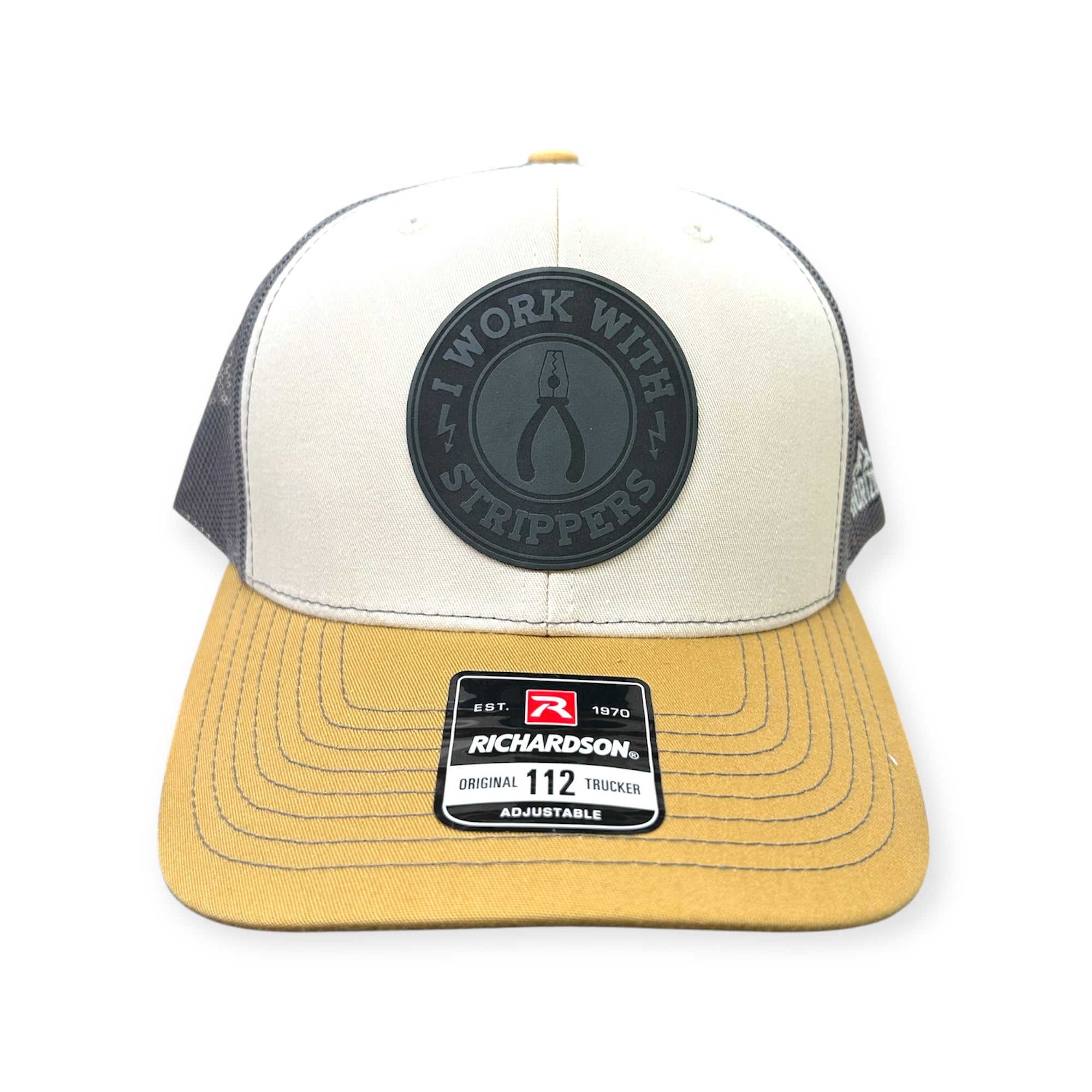I Work With Strippers Patch Hat - Richardson 112