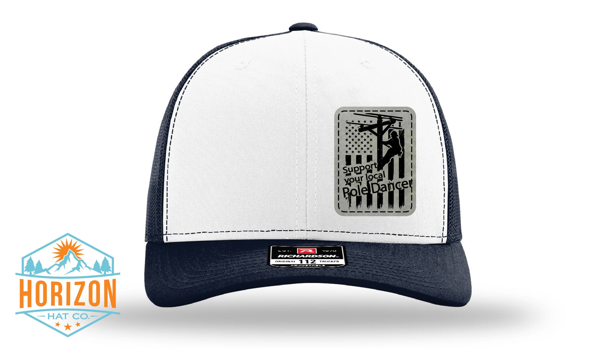 Support Your Local Pole Dancer Patch Hat - Richardson 112