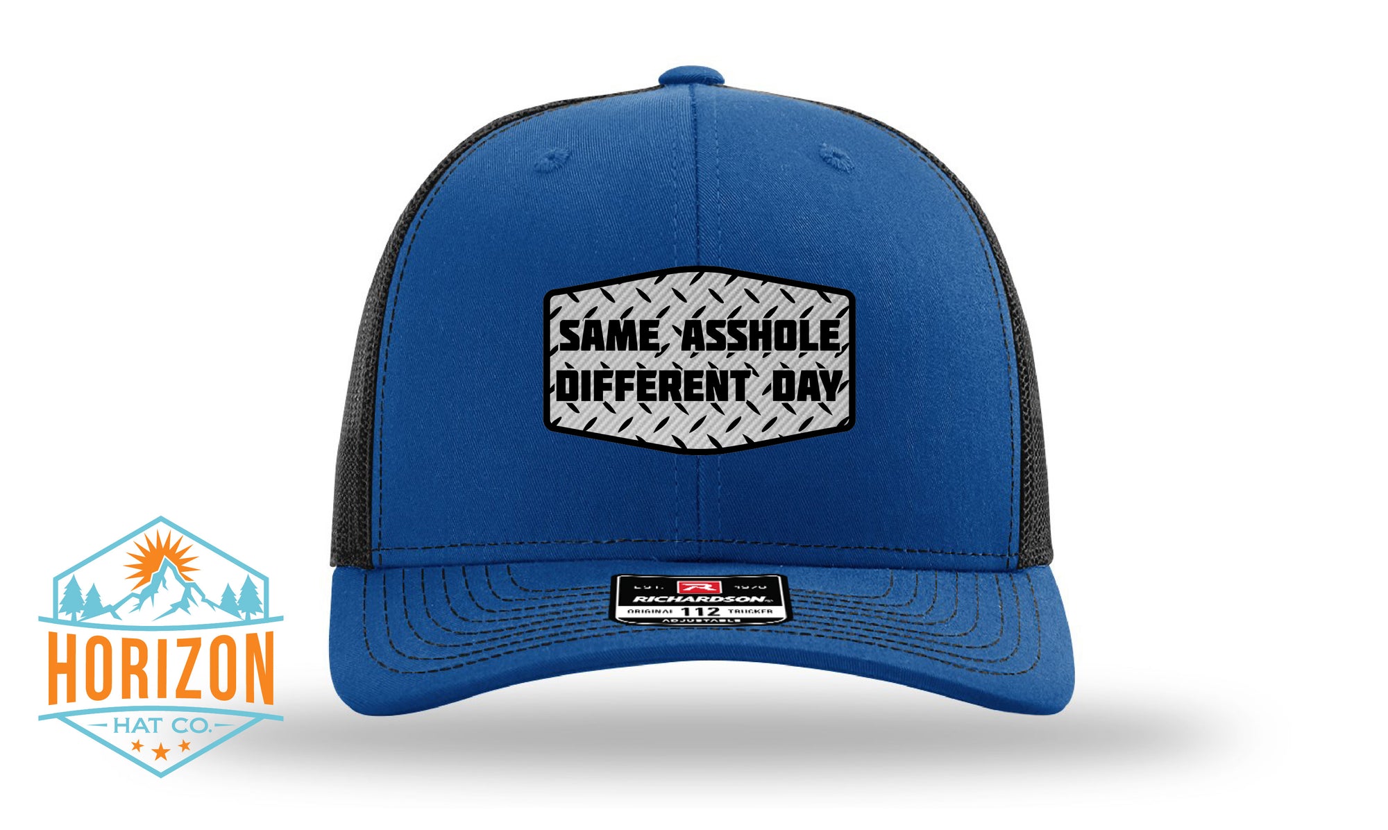 Same Asshole Different Day Patch Hat - Richardson 112