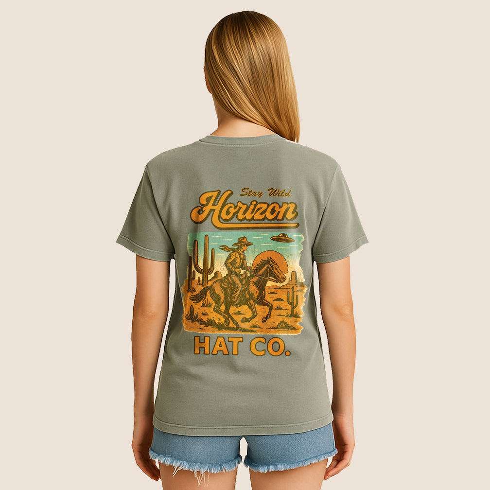 Cowboys & Aliens Pocket Tee