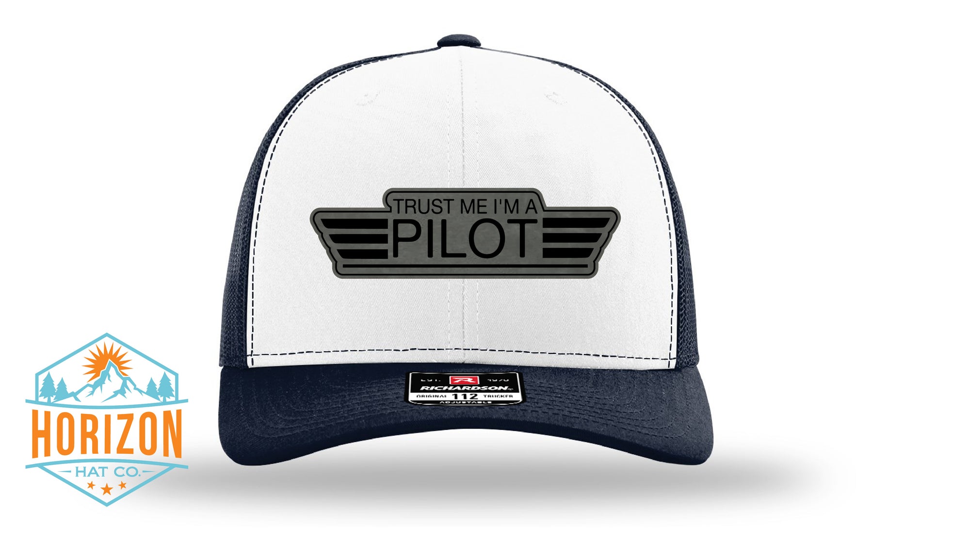 Trust Me, I'm a Pilot Patch Hat - Richardson 112