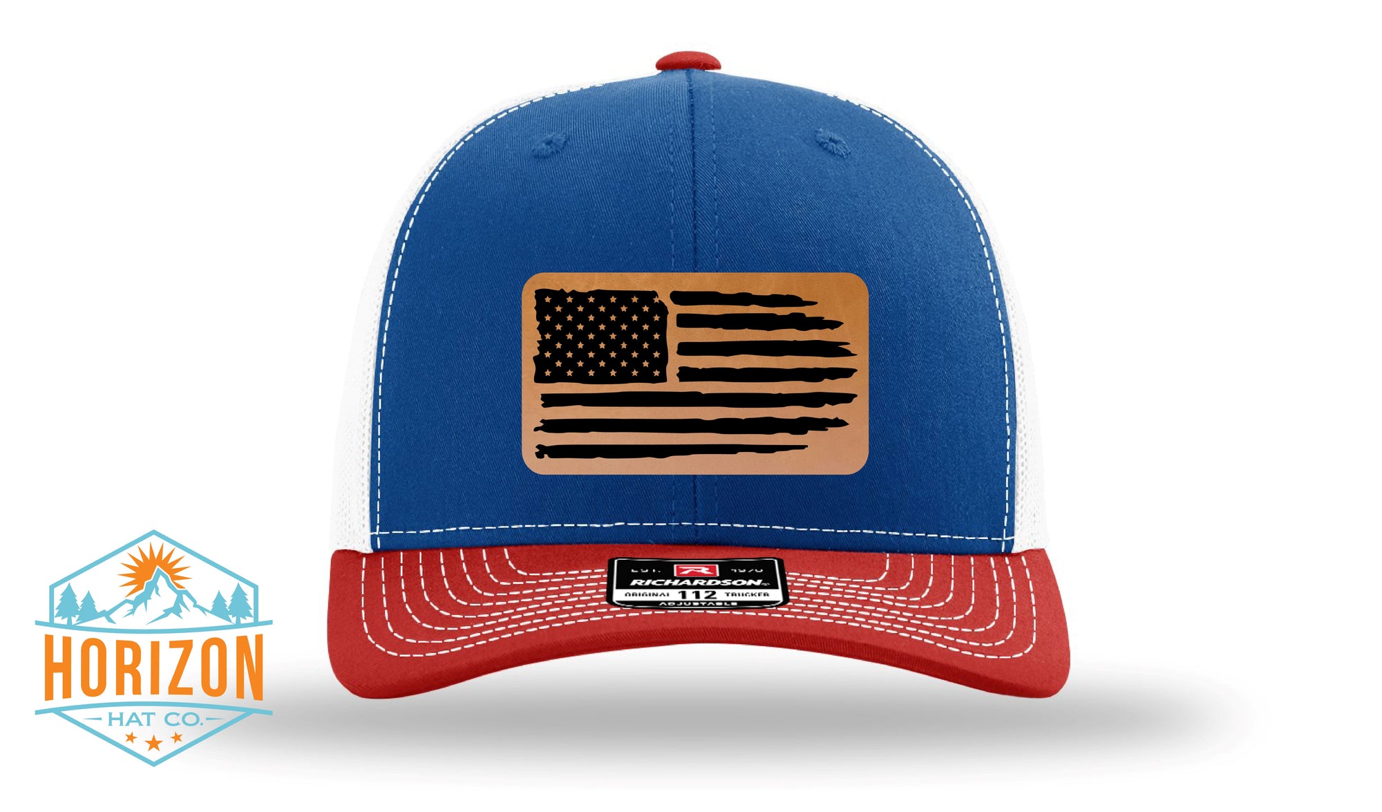 American Flag Patch Hat - Richardson 112